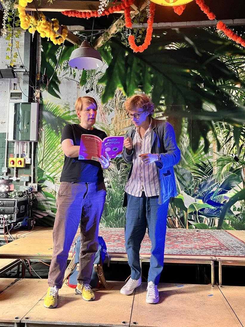 Paulien Cornelisse en Filip De Ceuster tijdens ALCS-zomercursus 2024 in Sheffield