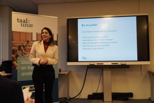 Minicollege duidelijk schrijven door Femke van Damme