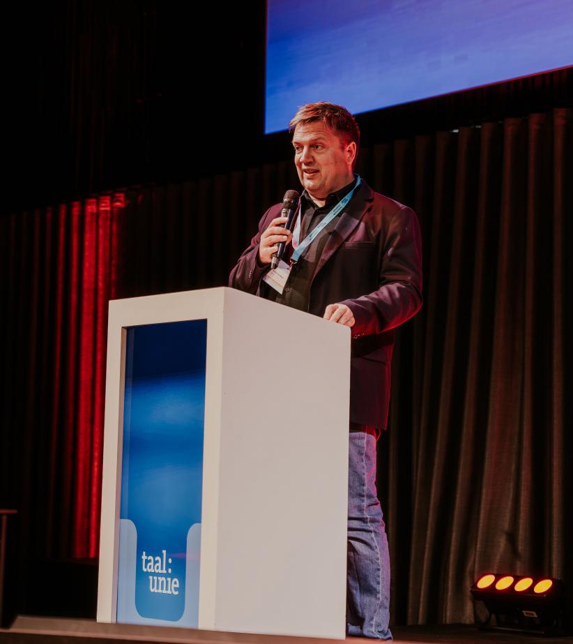 Welkomstwoord Gunther Van Neste, algemeen secretaris van de Taalunie