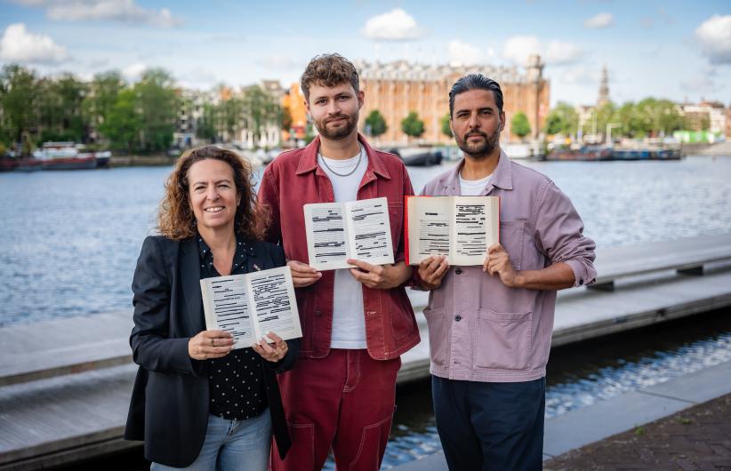 VLNR: Tamar van Gelder, Pim Lammers, Haroon Ali