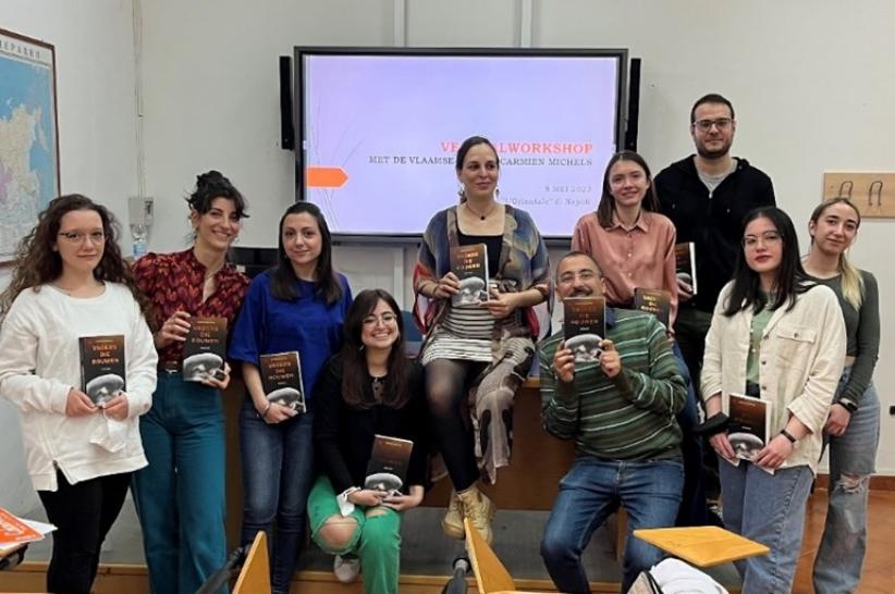 Vertaalworkshop met Carmien Michels in Napels