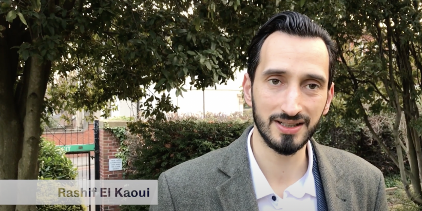 Rashif El Kaoui te gast bij studenten neerlandistiek in het Verenigd Koninkrijk